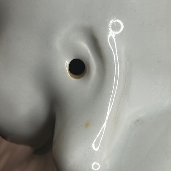 VTG Ceramic Laughing Buddha Figurine Symbol of happiness, wealth, & good fortune - Picture 14 of 16